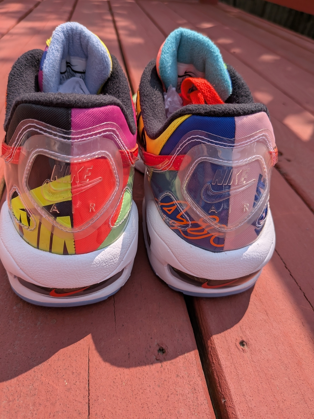 NIKE Air Max 2 Light “Color Switch” Multi-Color 9.5 w/ Extra Laces - Picture 4 of 9